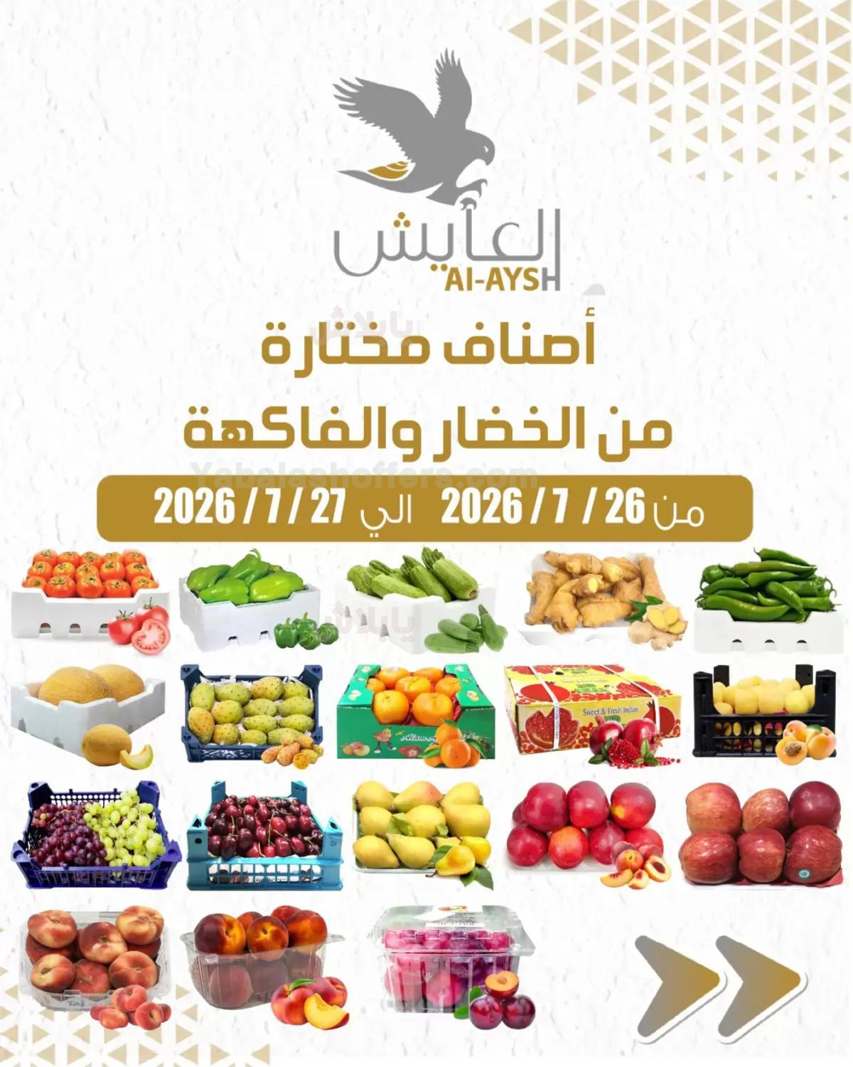 عروض سوق العايش المركزي